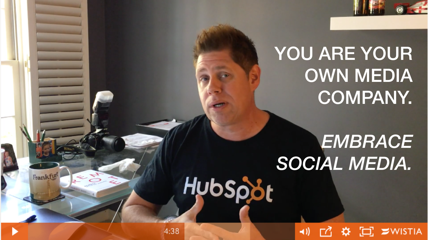 You Are Your Own Media Company. Embrace Social Media You Are Your Own Media Company. Embrace Social Media