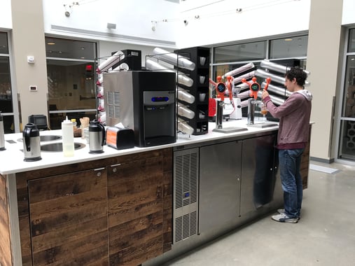 Perlick Beer Systems at HubSpot Headquarters in Cambridge, MA